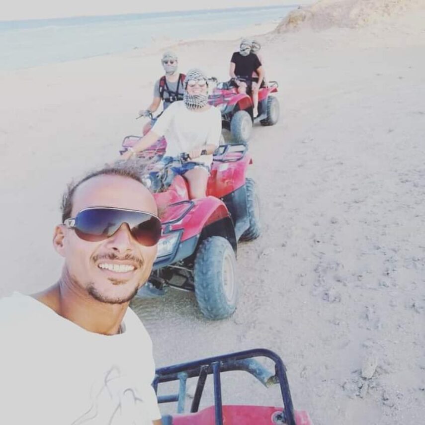 Сафари на квадроциклах в Макади на море